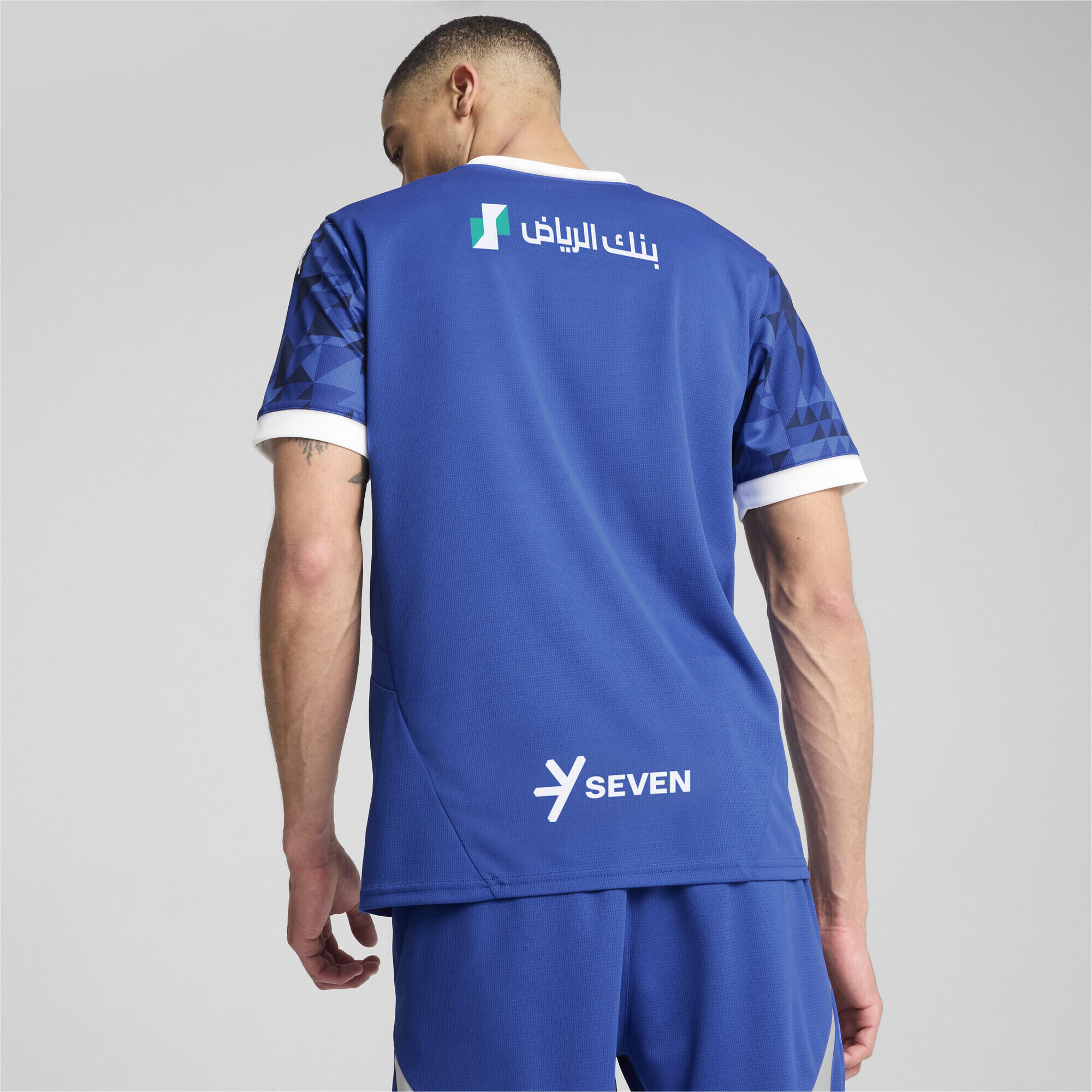 Al Hilal Saudi F.C. Maglia gara Home 24/25 da uomo PUMA Blue Intense White 5/7