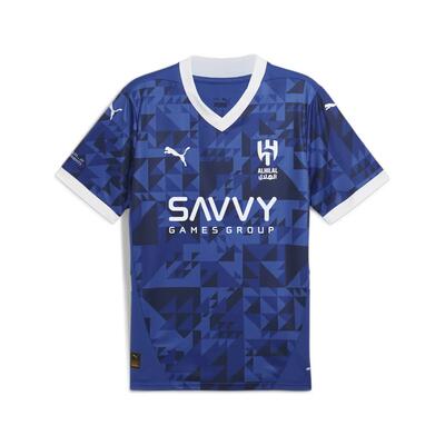 Al Hilal Saudi F.C. Maglia gara Home 24/25 da uomo PUMA Blue Intense White