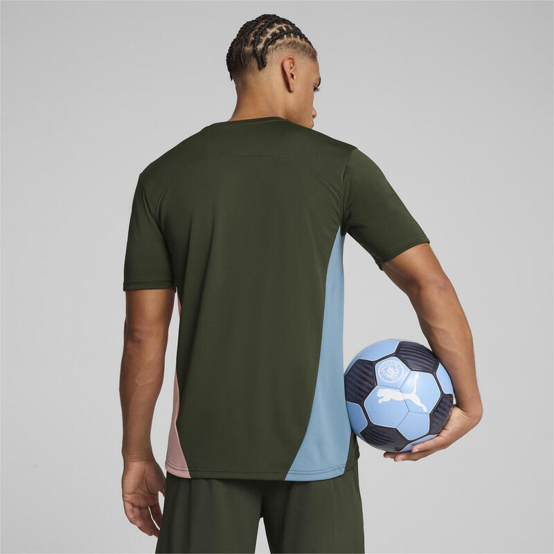 Camiseta de Training Manchester City Hombre PUMA Myrtle Bold Blue Green