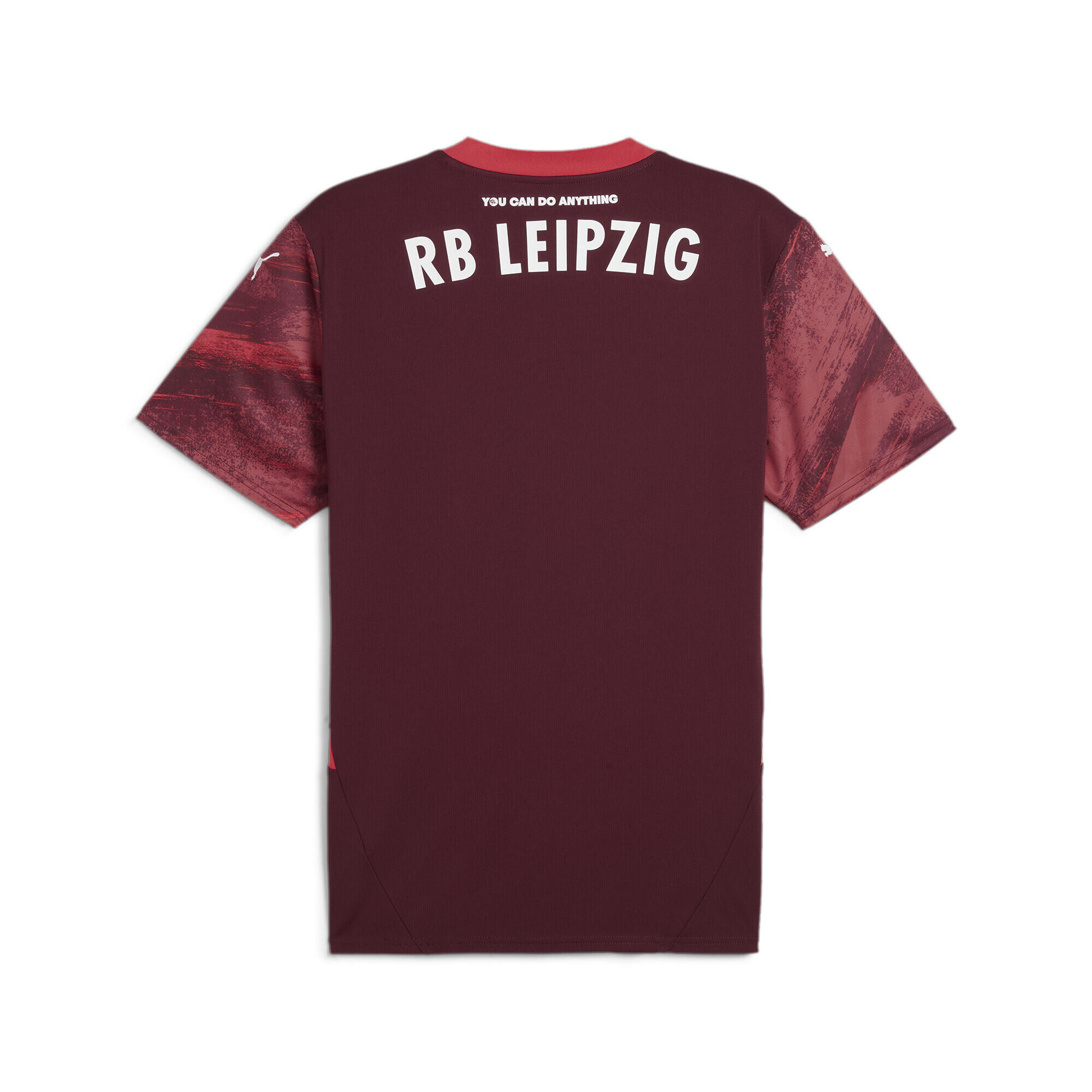 RB Leipzig 24/25 uitshirt voor heren PUMA Dark Jasper Active Red 6/7