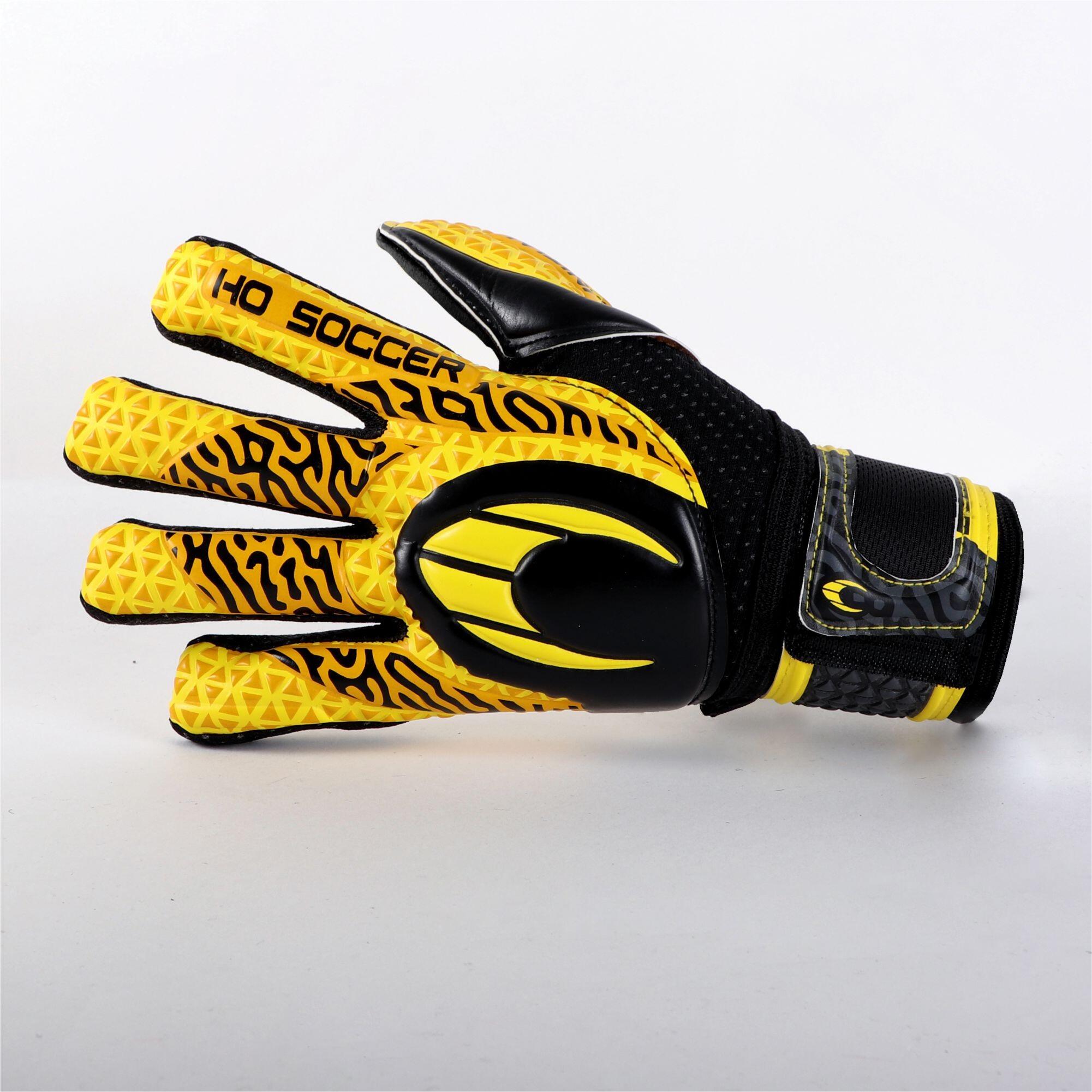 Guanti da portiere Ho Soccer Bambino Initial NG HardGround Yellow 6/7