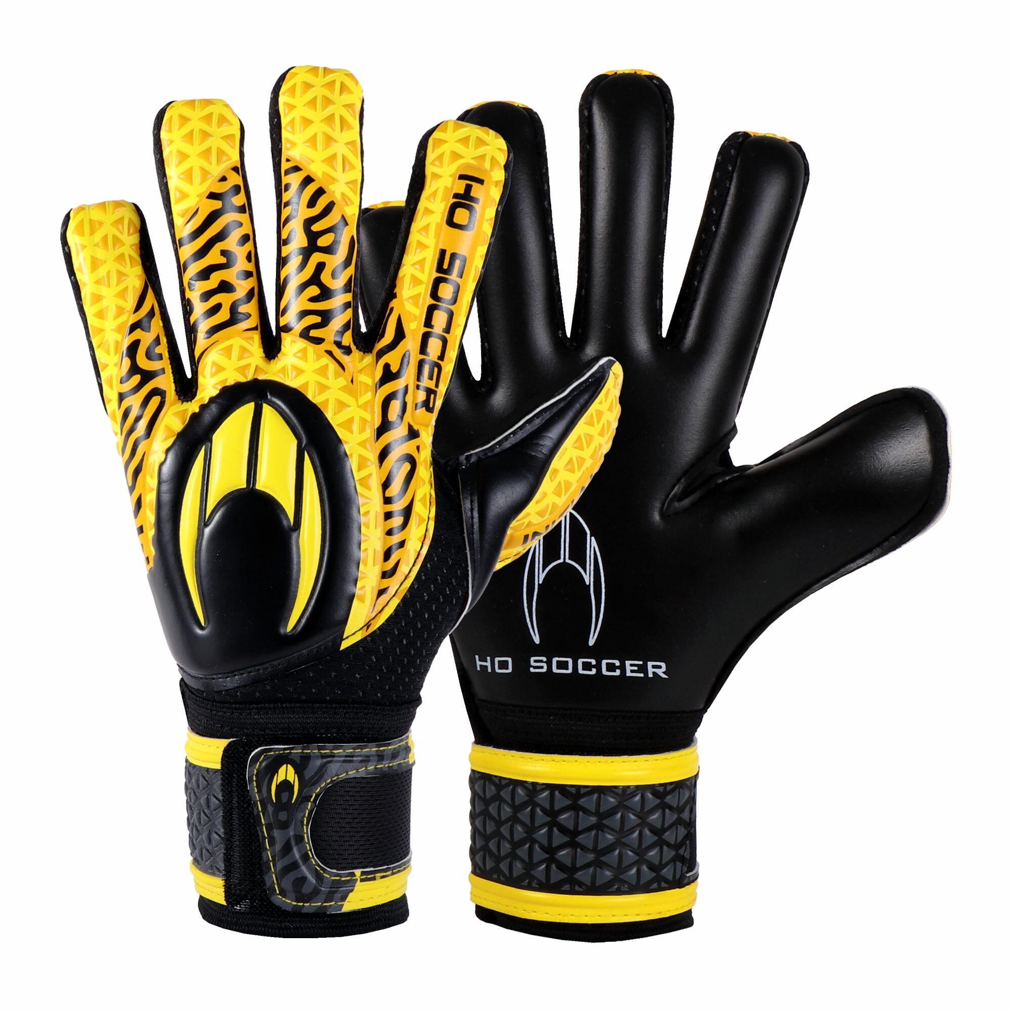 Guanti Da Portiere HO Soccer Pro Evolution | Lattice SHIELD 5mm, Taglio Negativo | Per Terreni Artificiali, Unisex Bambino