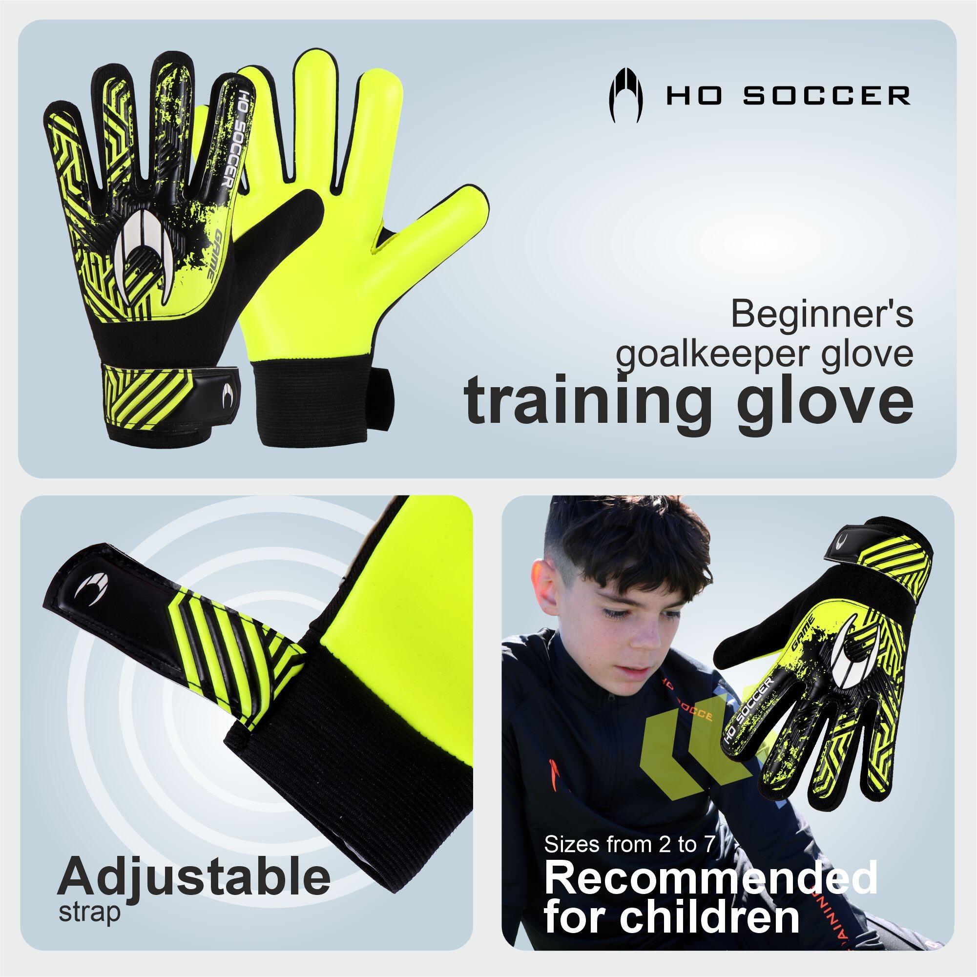 Guante de portero Ho Soccer Infantil Force Lima 4/7