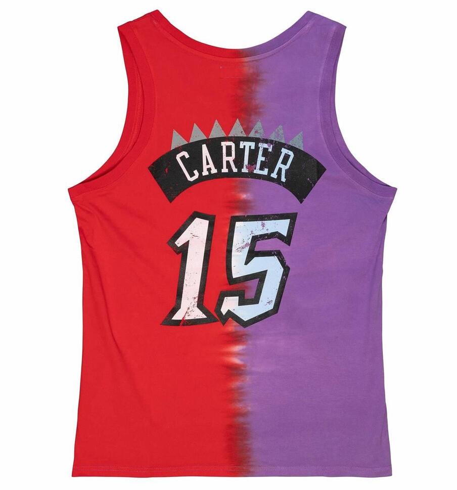 Koszulka Mitchell & Ness NBA Toronto Raptors Vince Carter Tie Dye Cotton Tank
