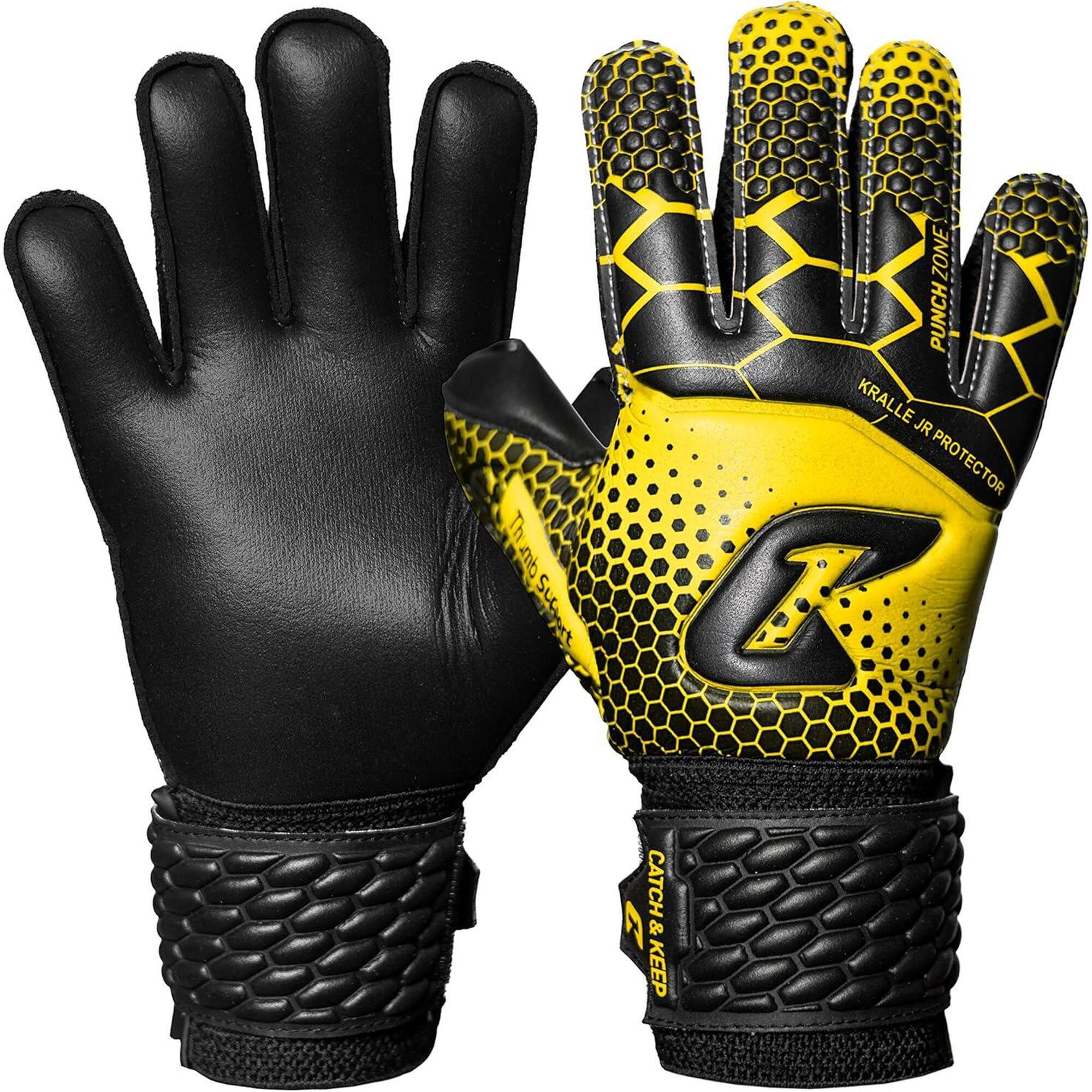 Luvas de guarda-redes Kralle Protector Amarelo