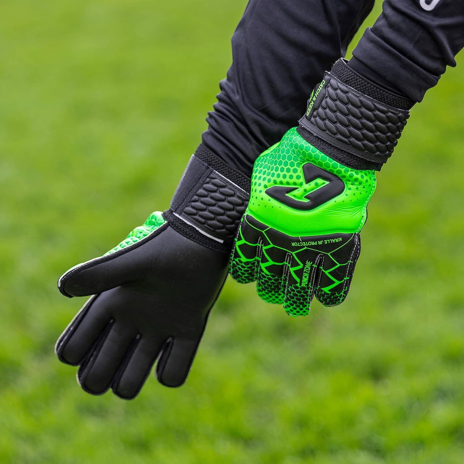 Luvas de guarda-redes Kralle Protector Verde 3/7