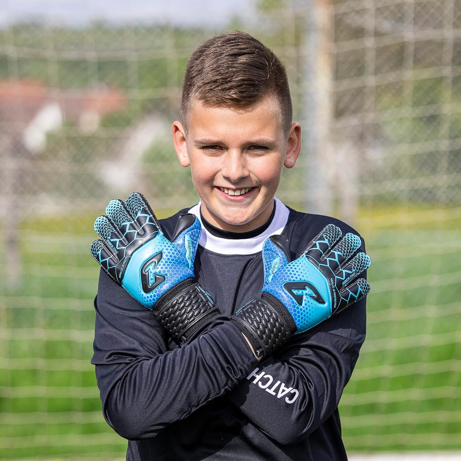 Keepershandschoenen Kralle Protector Blauw 4/7