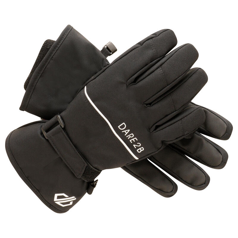 Skihandschuhe Restart Wintersport Kinder Black Wasserdicht 5.000 mm Atmungsaktiv