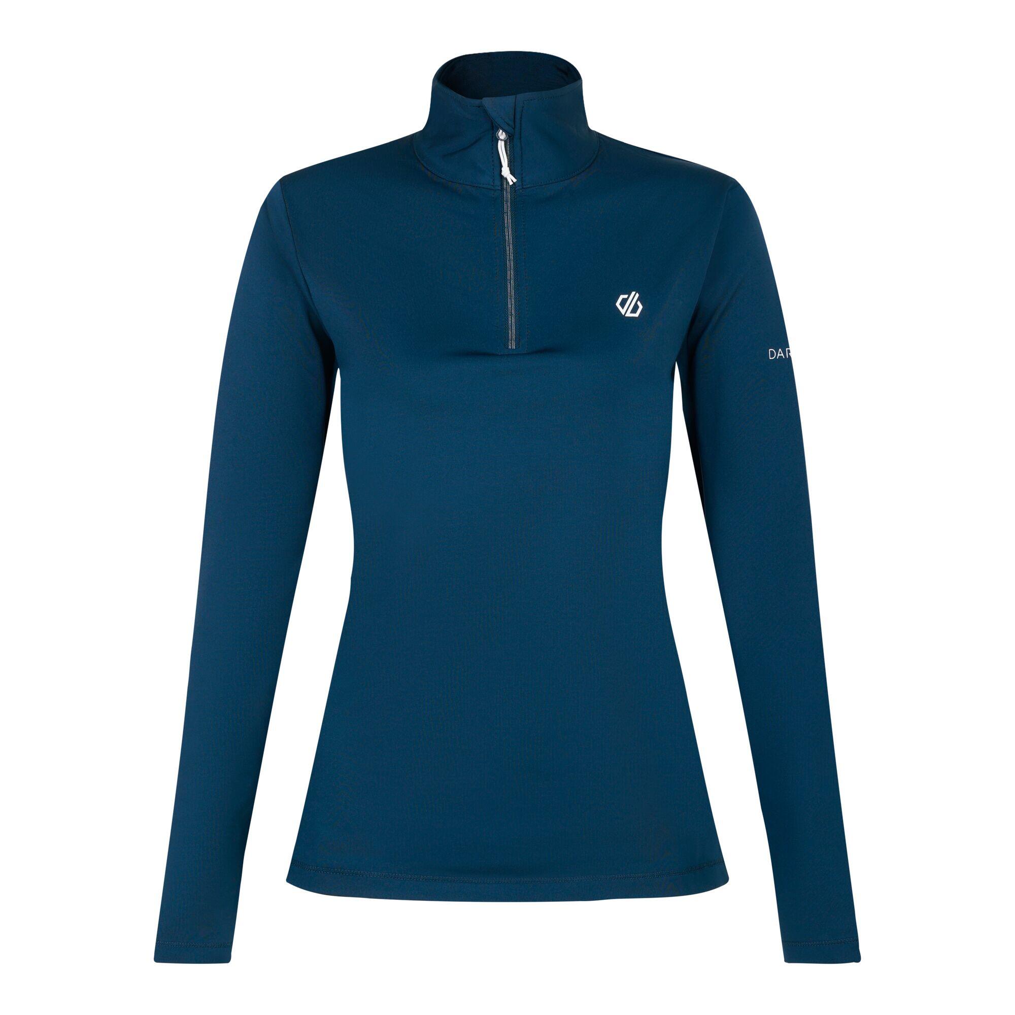 Pullover Sweat Fleece Ski Dames Midlayer Lowline II 4/6