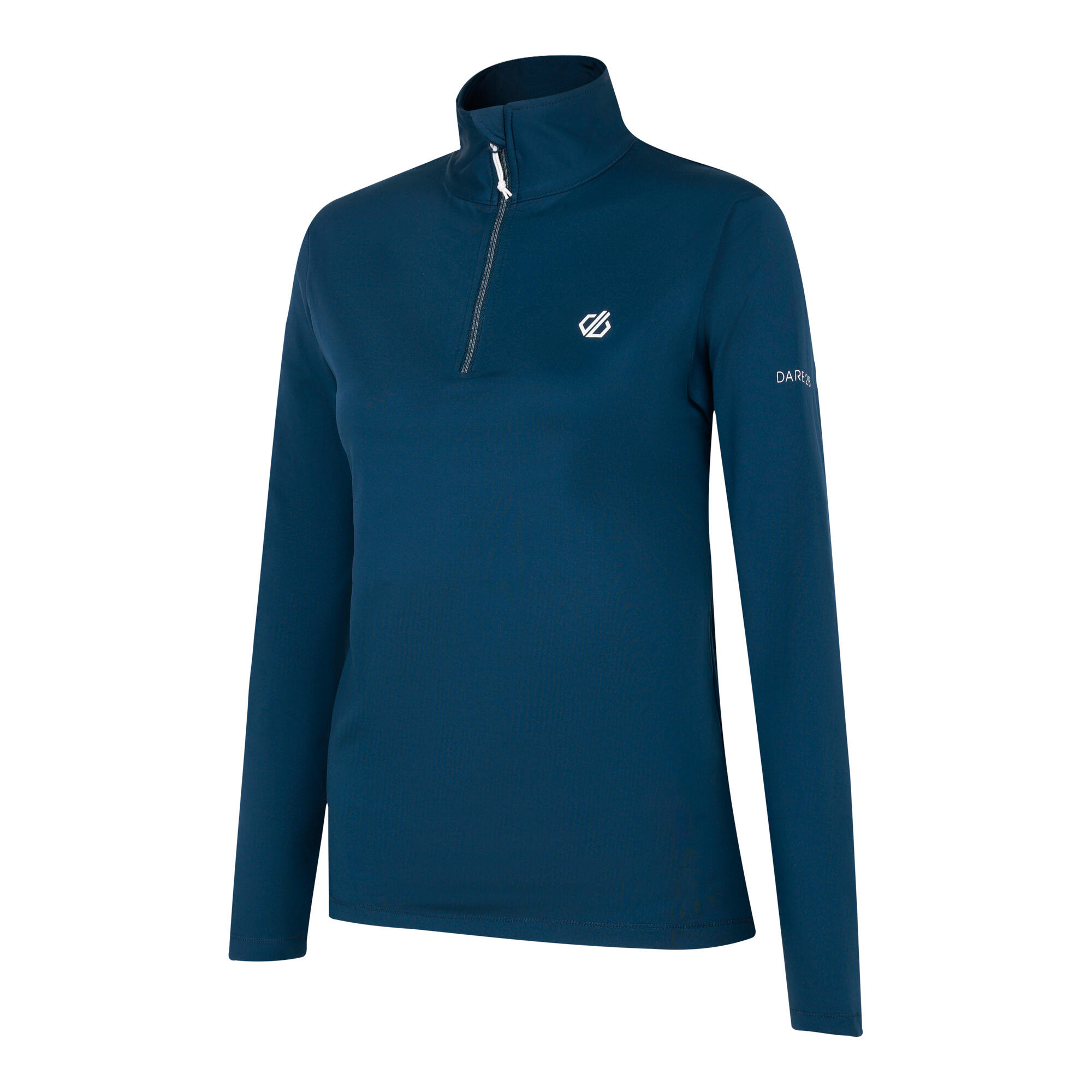 Pullover Sweat Fleece Ski Dames Midlayer Lowline II 5/6