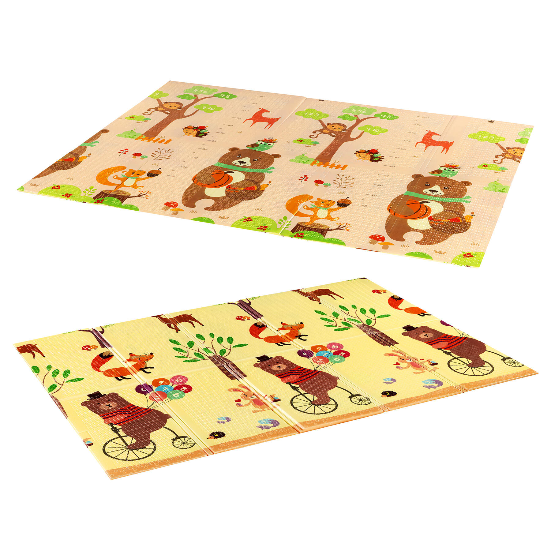 Tapis pliable double face pour enfant Forêt 190 x 150 cm Nils Fun MD05 7/7