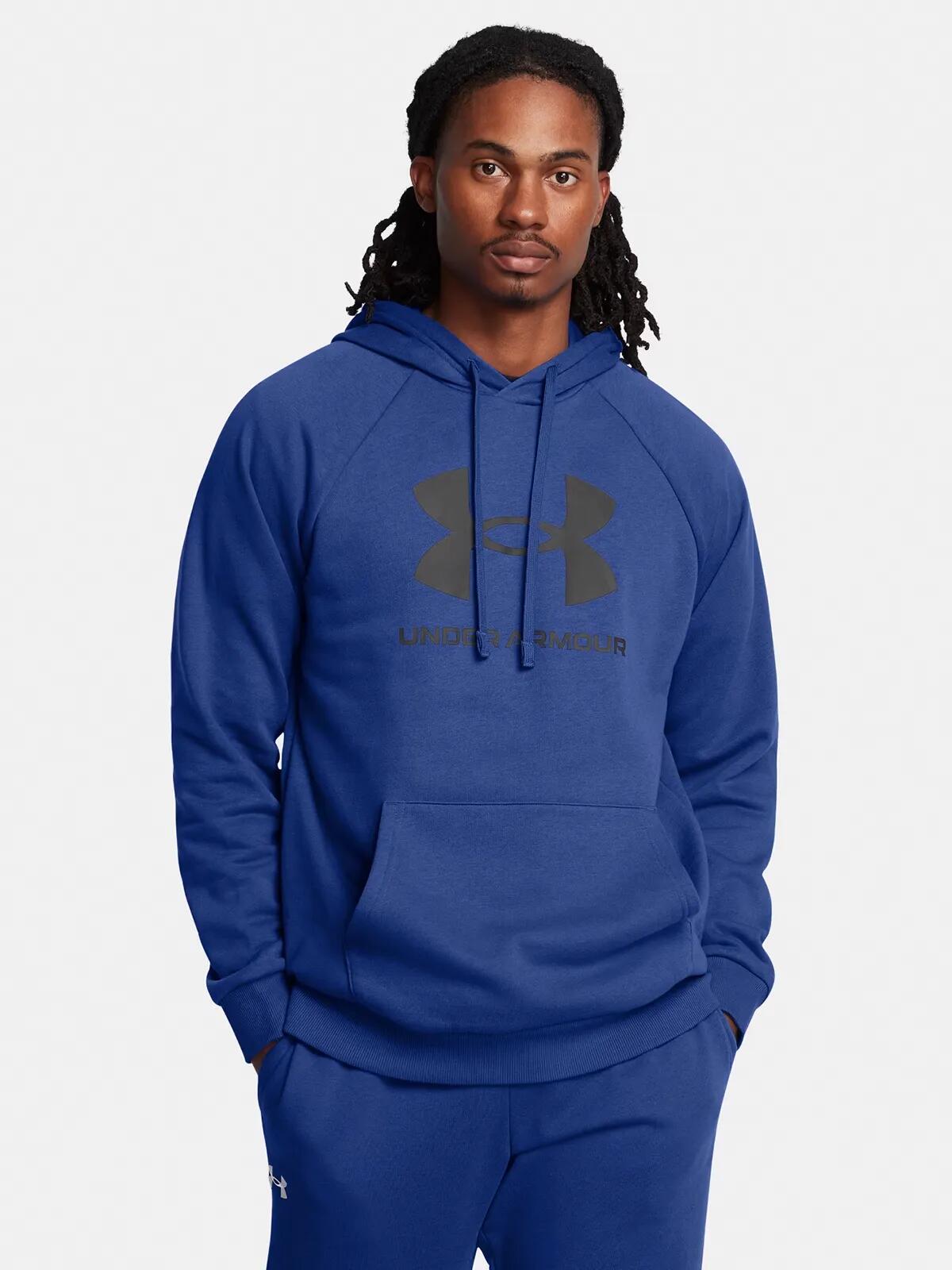 Sweat à capuche Under armour modèle 1379758 432 pour homme 3/7
