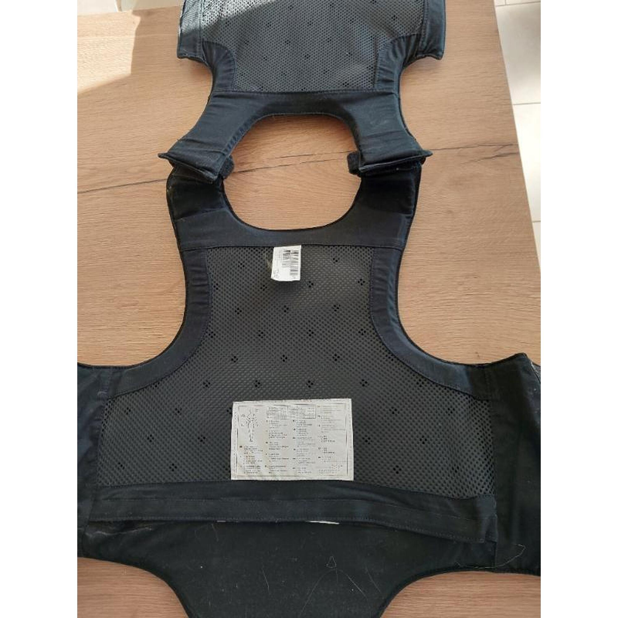 Tussen Particulieren - Bodyprotector voor ruitersport kinderen 100 zwart