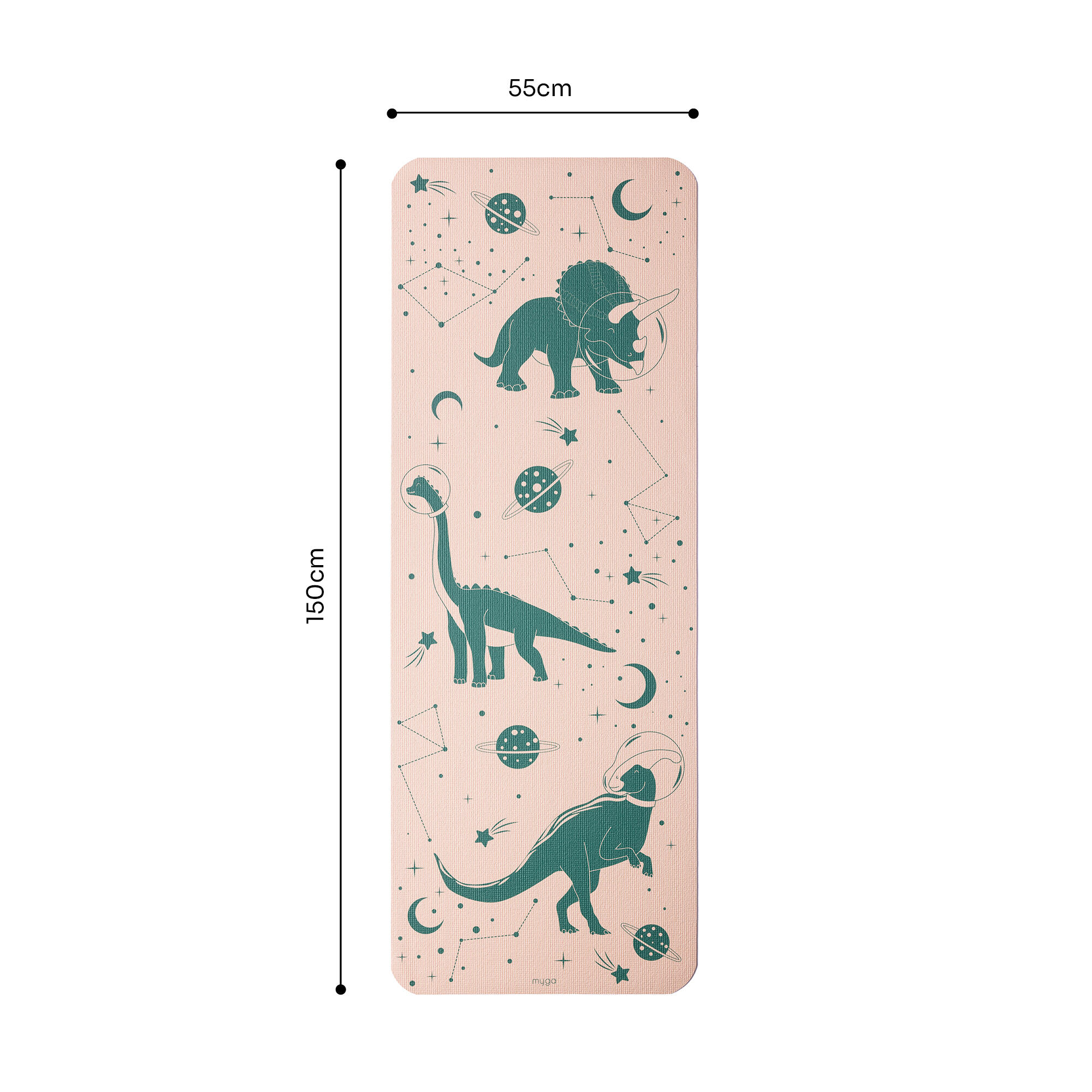 Myga Dino 3 mm kinderyogamat 6/7