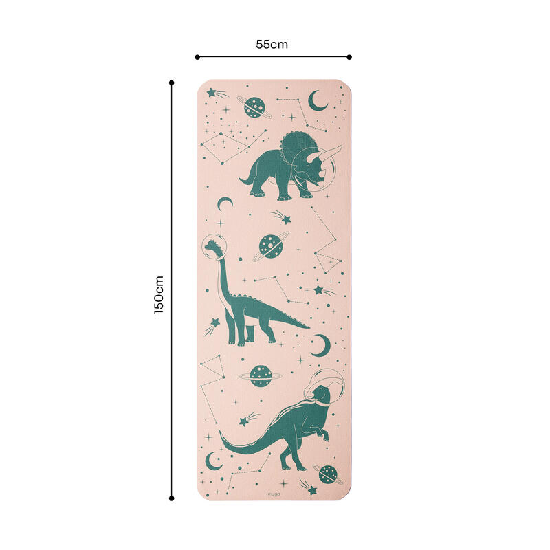Covora? de yoga pentru copii Myga Dino 3 mm