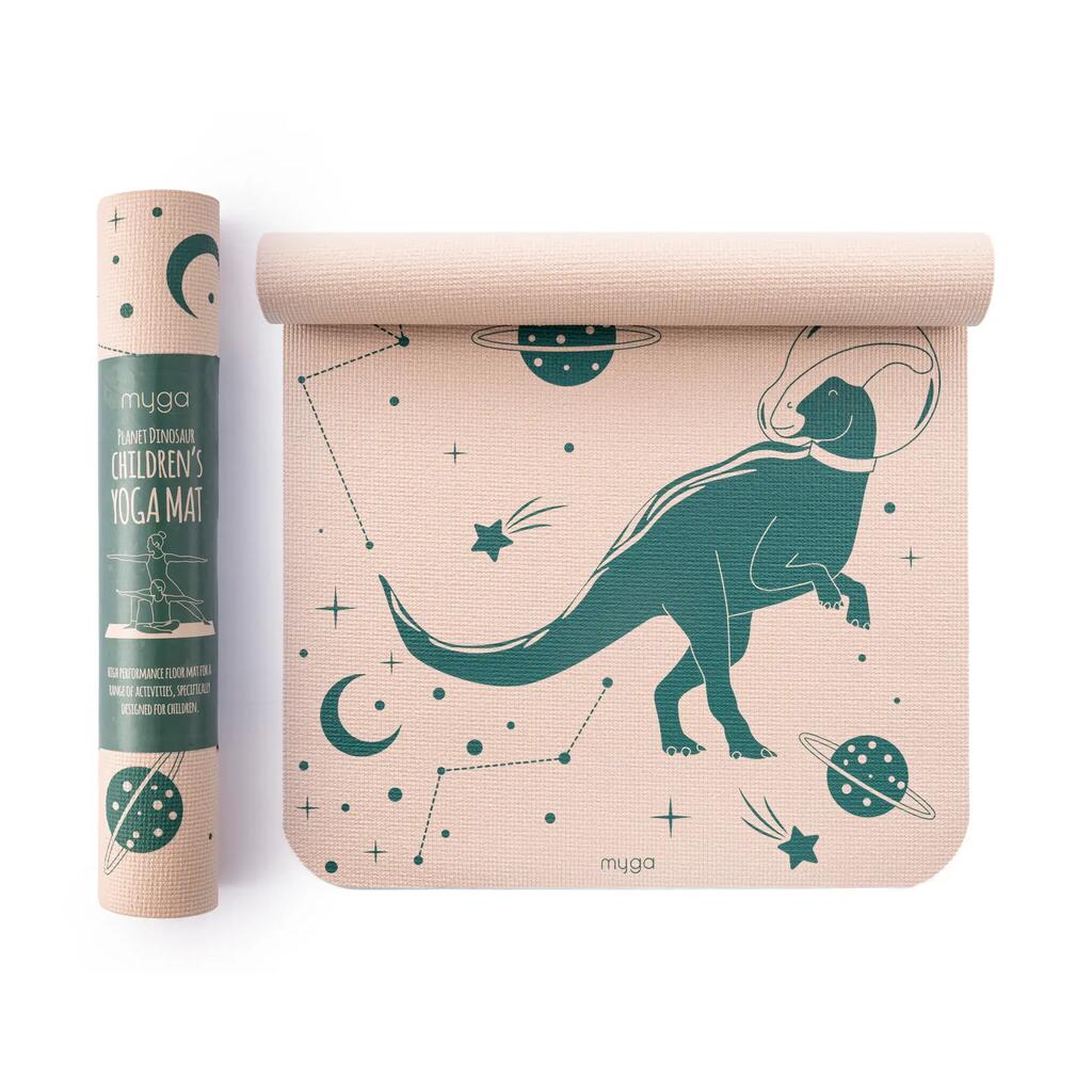 Myga Dino Silk Print Childrens Mat