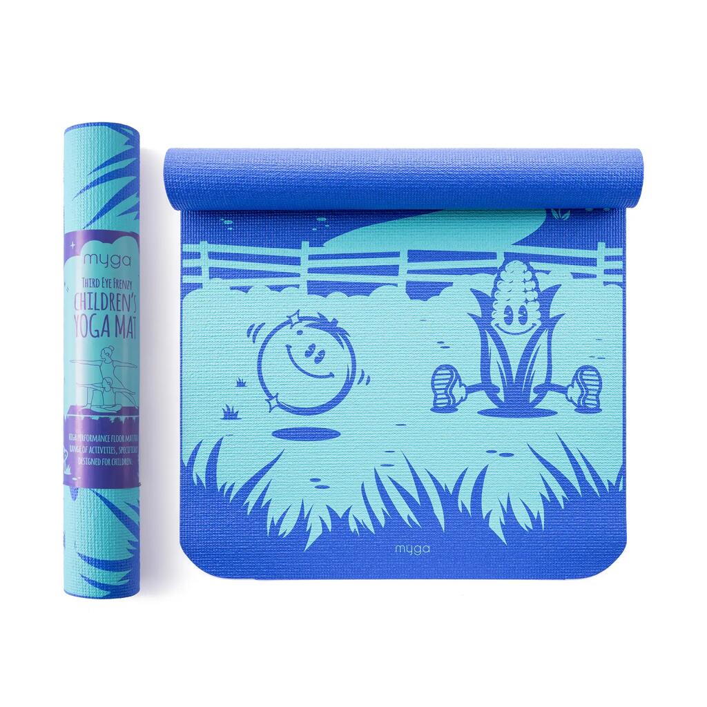Myga Frenzy Silk Print Childrens Mat