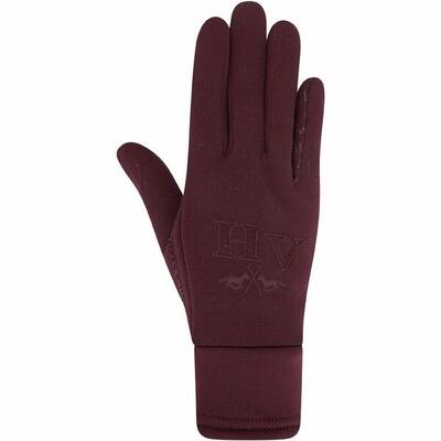 Winter Damen Reithandschuhe fuchsia