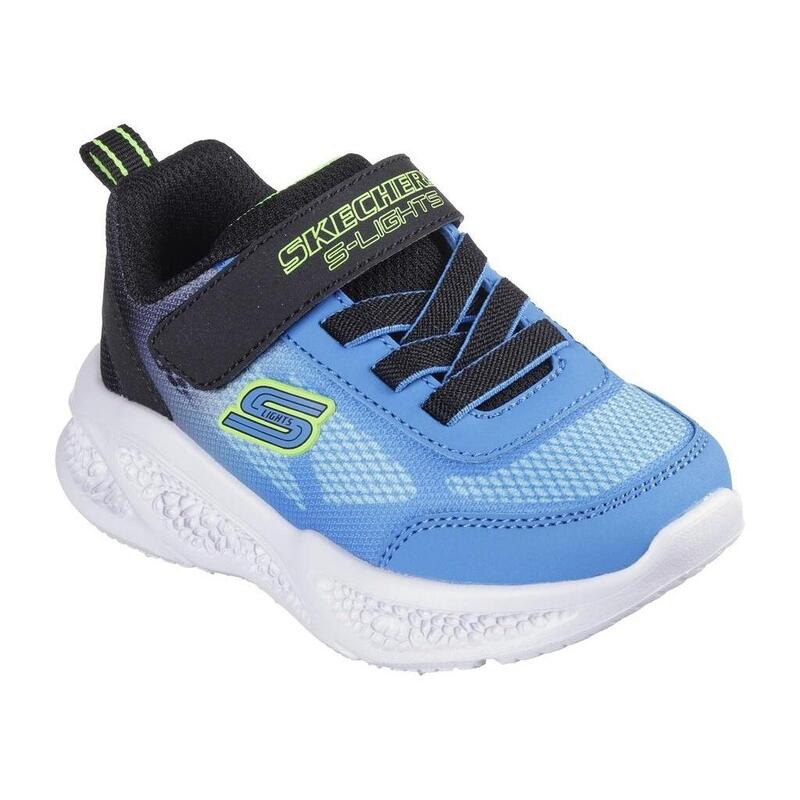 Sneaker "Meteor Lights" Kinder Blau/Schwarz