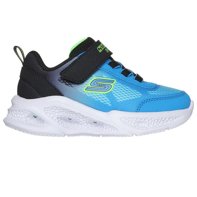 Sneaker "Meteor Lights" Kinder Blau/Schwarz