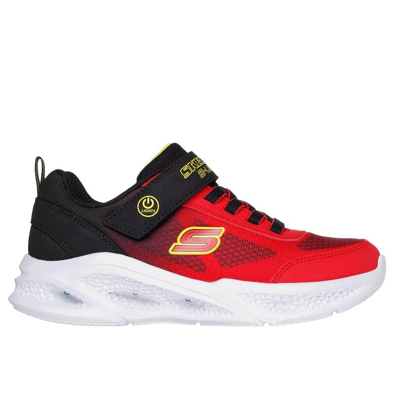 Sneaker "Meteor Lights Krendox" Jungen Rot/Schwarz