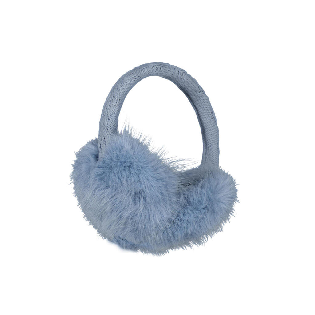 Women's Barts Fur Earmuffs Light Blue