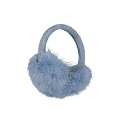 Cache Oreilles Fur Earmuffs Light Blue Femme