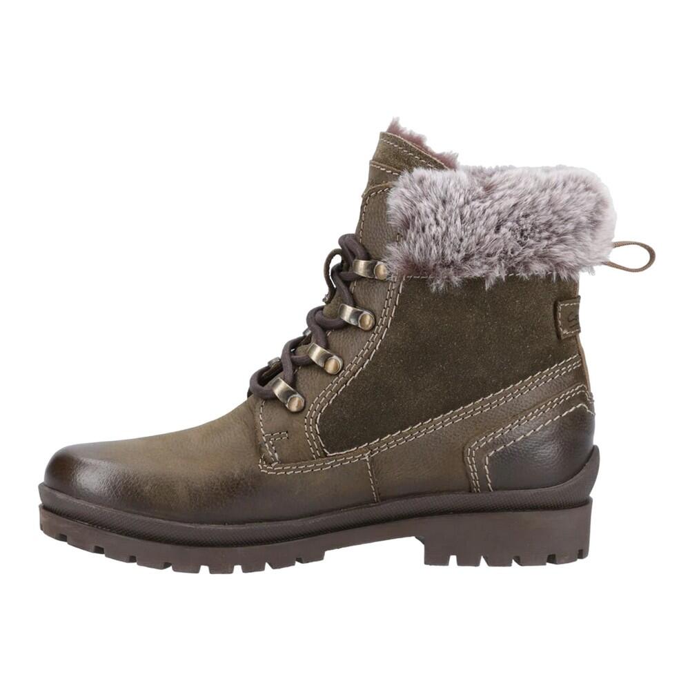 Womens/Ladies Evenlode Ankle Boots (Khaki Brown) 3/5