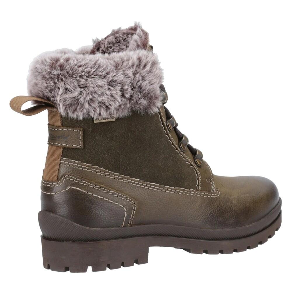 Womens/Ladies Evenlode Ankle Boots (Khaki Brown) 2/5