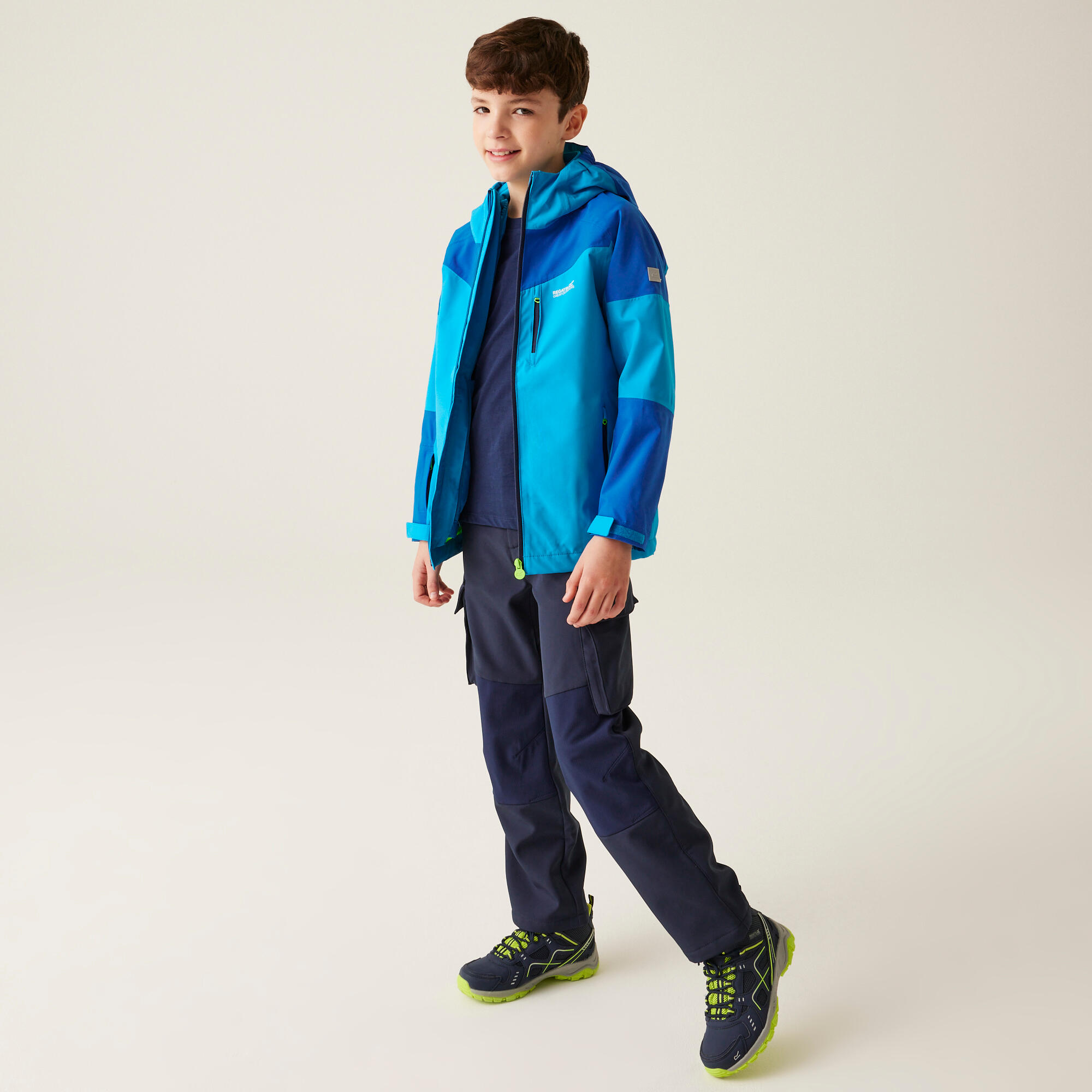 Kinder 3-in-1-Jacke wasserdicht, atmungsaktiv - Trekktain 3/7