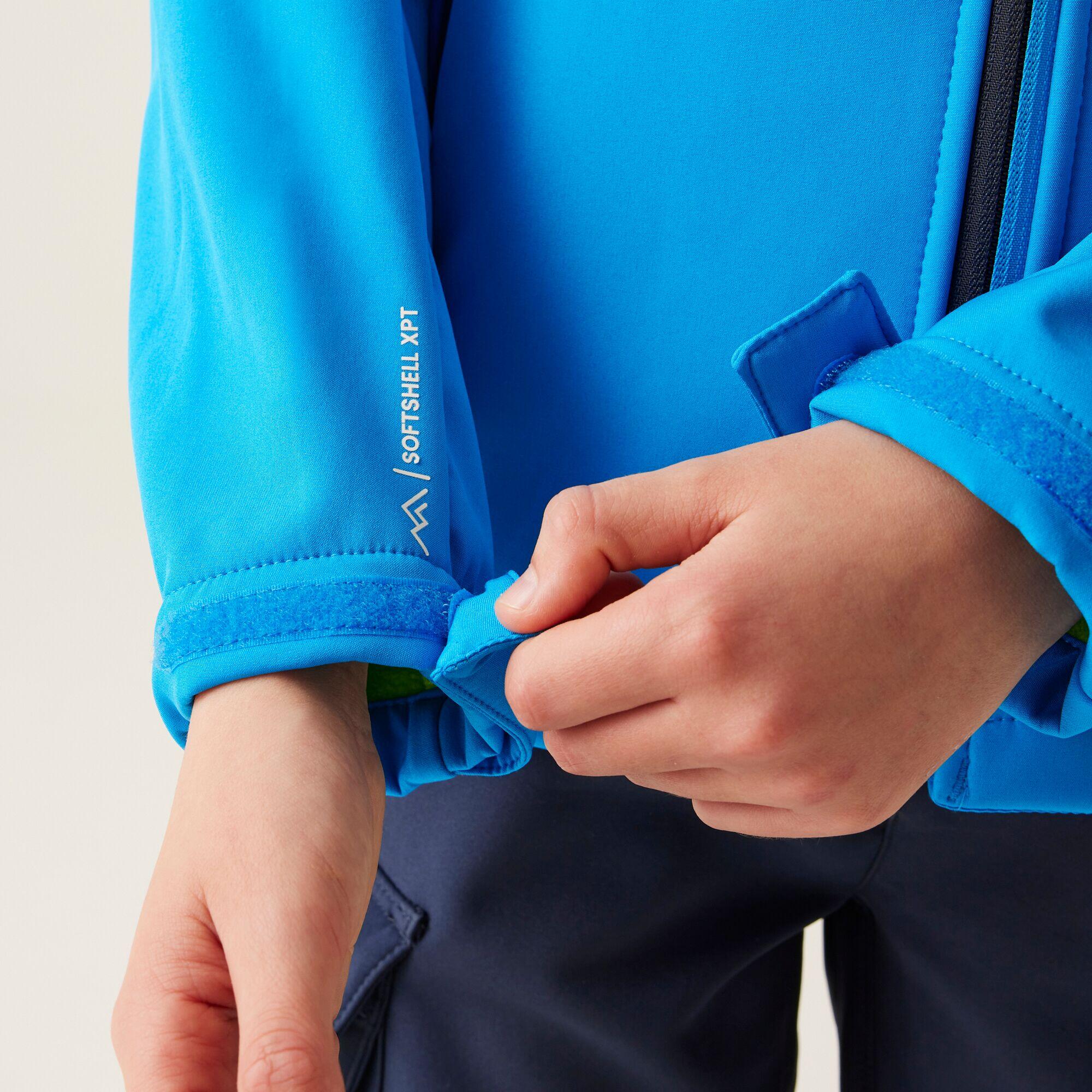 Softshell Jack Kinderen Waterdicht Winddicht Ademend Afneembare Capuchon 4/7
