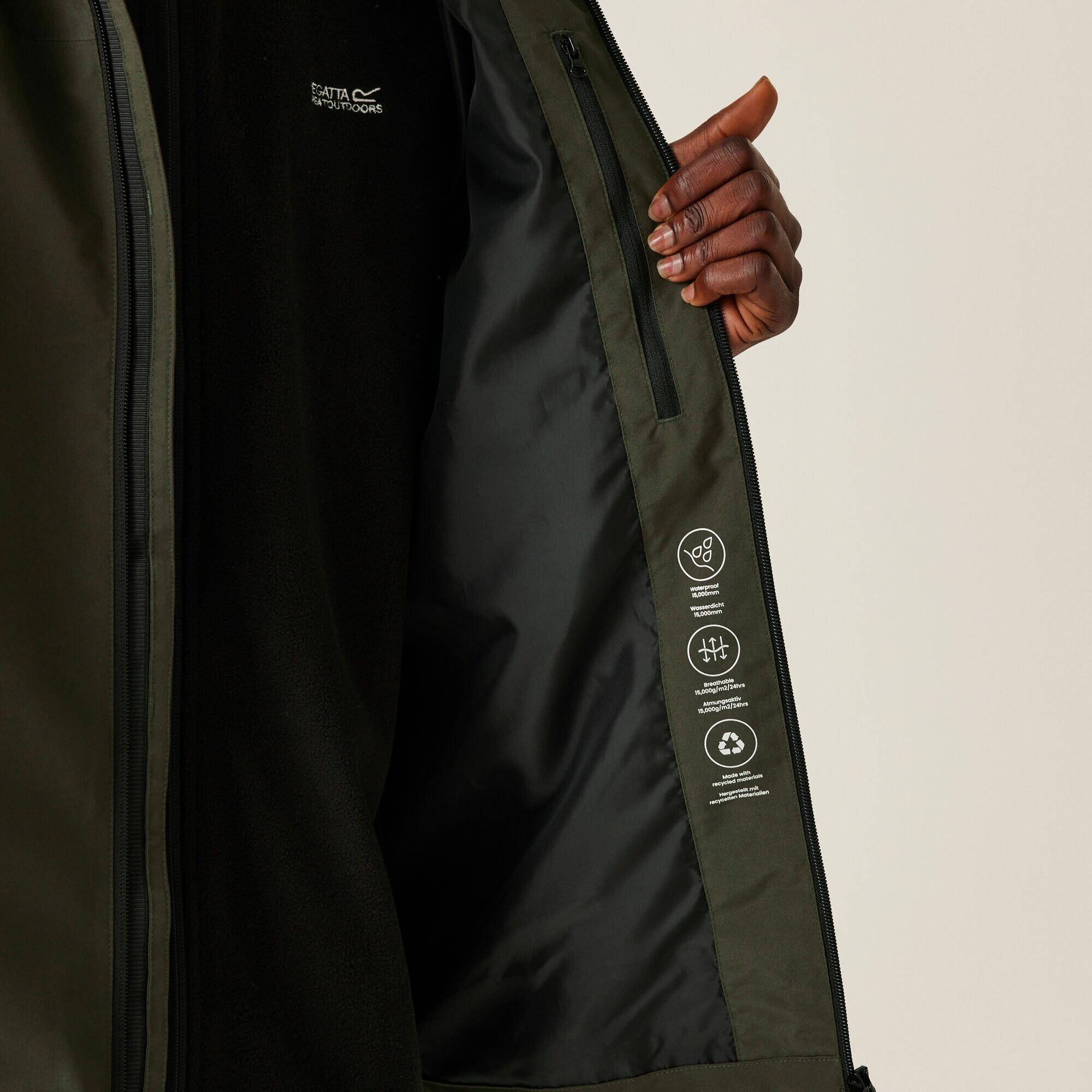 Chaqueta 3 en 1 senderismo hombre Regatta Coriver, navy blue 4/5