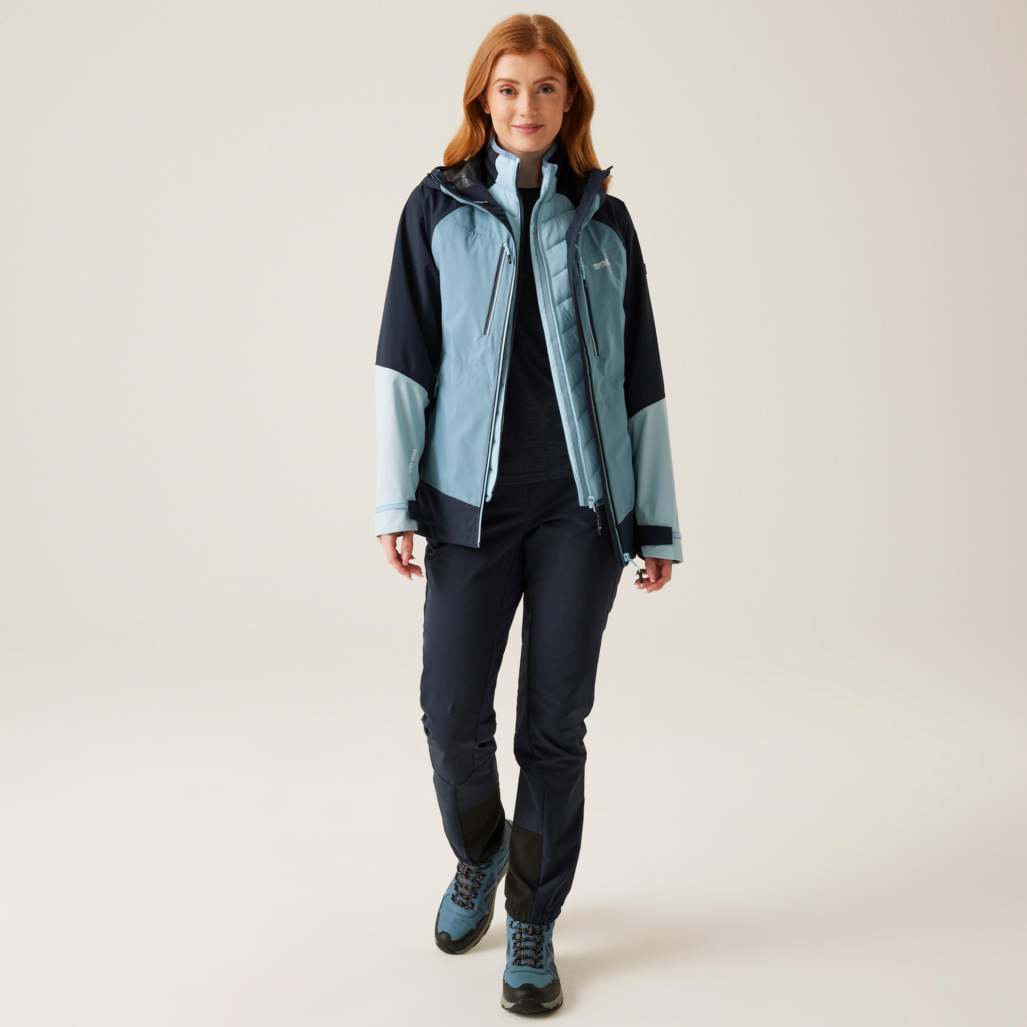 Chaqueta 3 en 1 mujer senderismo Regatta Carletta IX 3/7