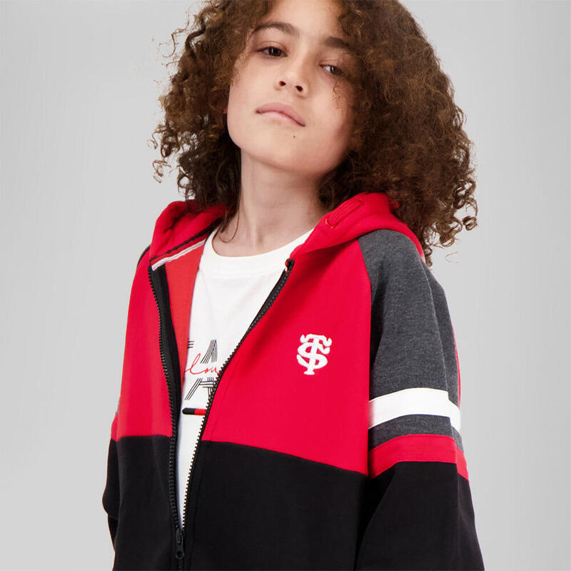 Giacca Con Cappuccio Stade Toulousain Cottage Per Bambini