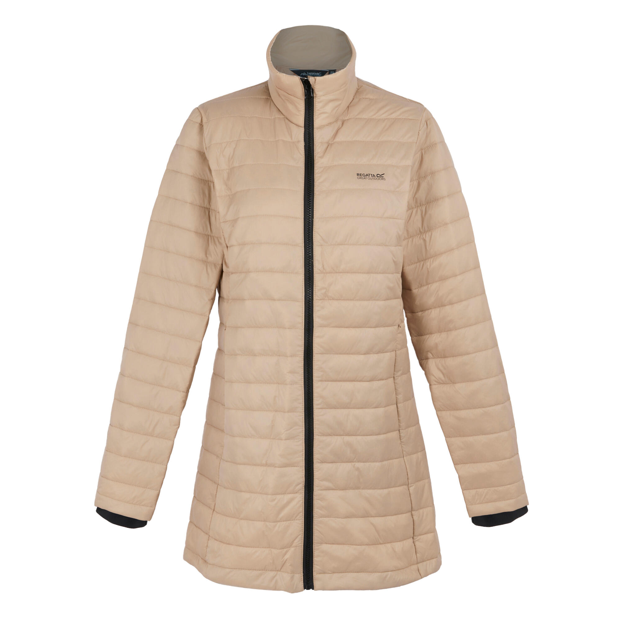 Dames Denbury V 3 in 1 Waterdichte Jas (Warm Taupe/Zwart) 3/5