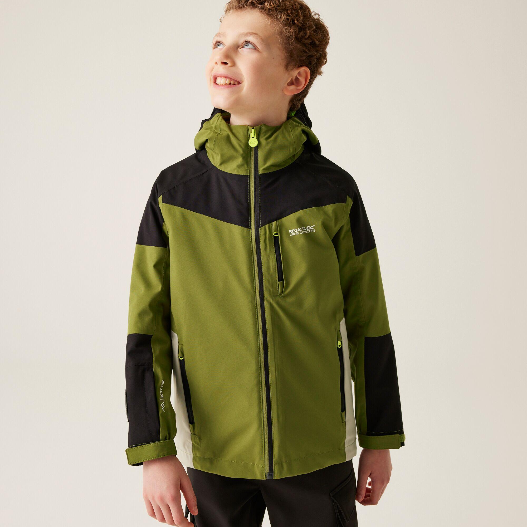 REGATTA 3 In 1 Jas Wandelen Kinderen - Hoody Met Contrasterende Kleuren