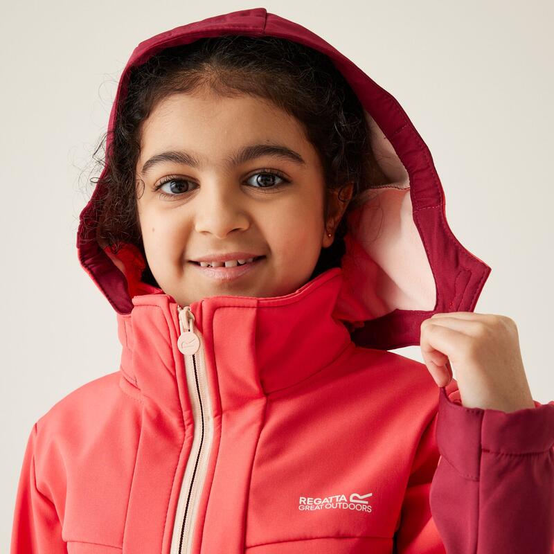 De Haydenbury II softshell wandeljas voor kinderen