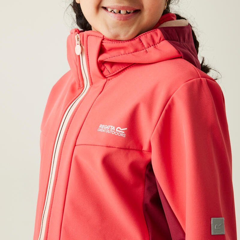 De Haydenbury II softshell wandeljas voor kinderen