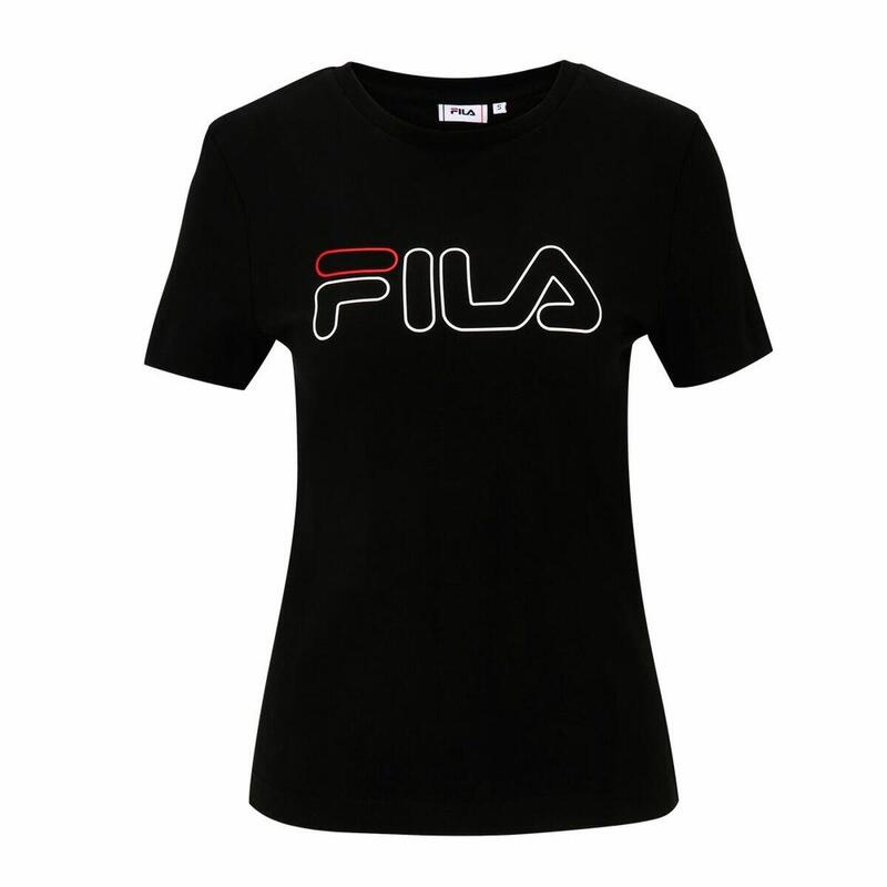 Camiseta de Manga Corta Mujer Fila FAW0335 80010  Negro