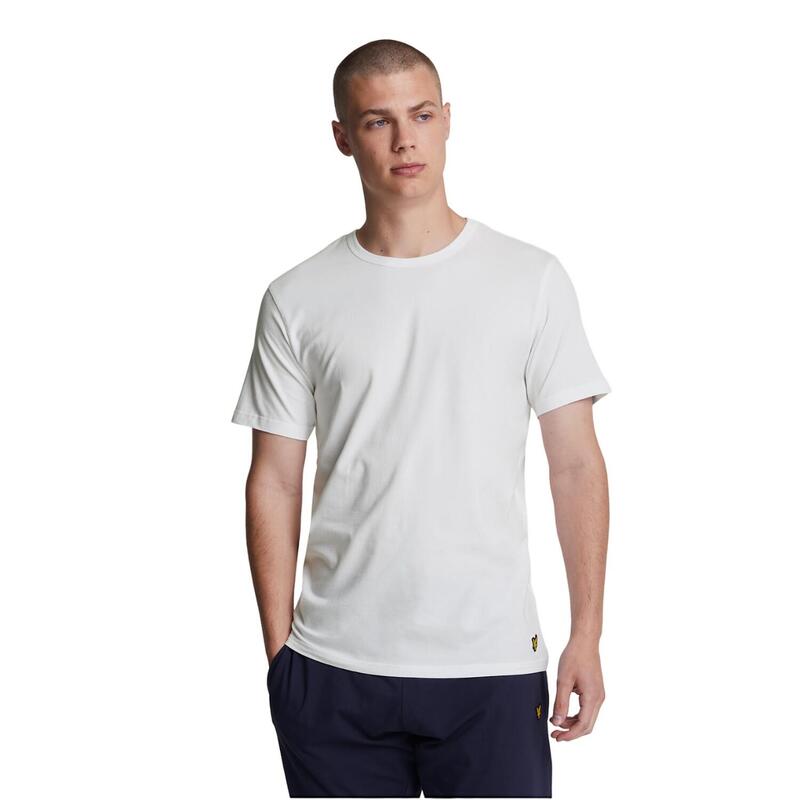 "Basic" TShirt für (3erPack) Herren Weiß