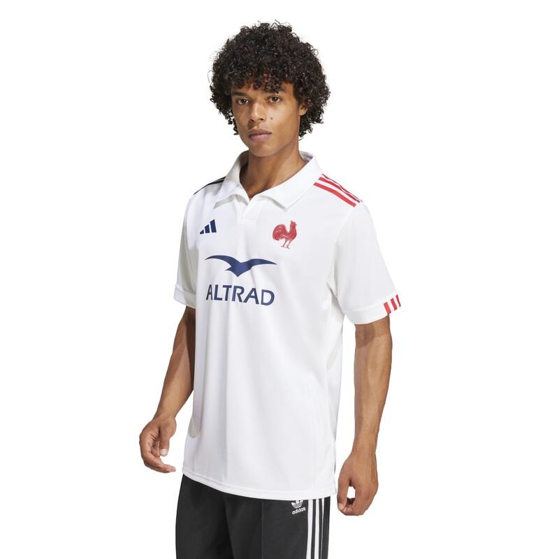 Camiseta Replica Exterior Adidas Xv De Francia Blanca