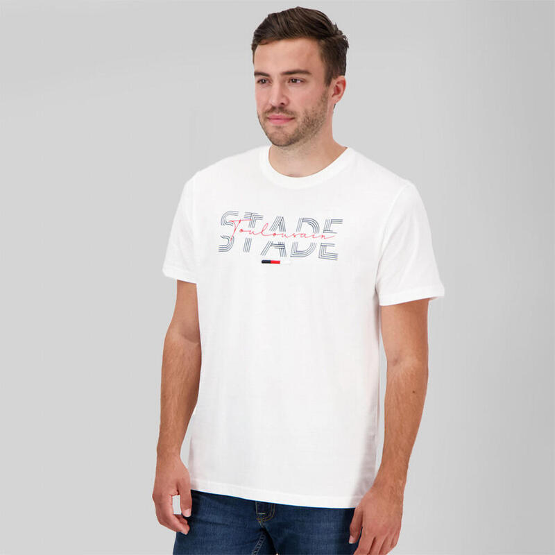 T-shirt Homme Stade Toulousain Sled Blanc