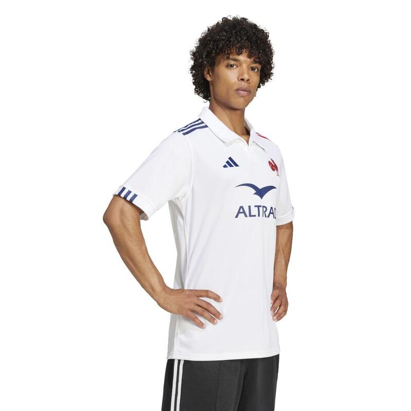 Camiseta Replica Exterior Adidas Xv De Francia Blanca