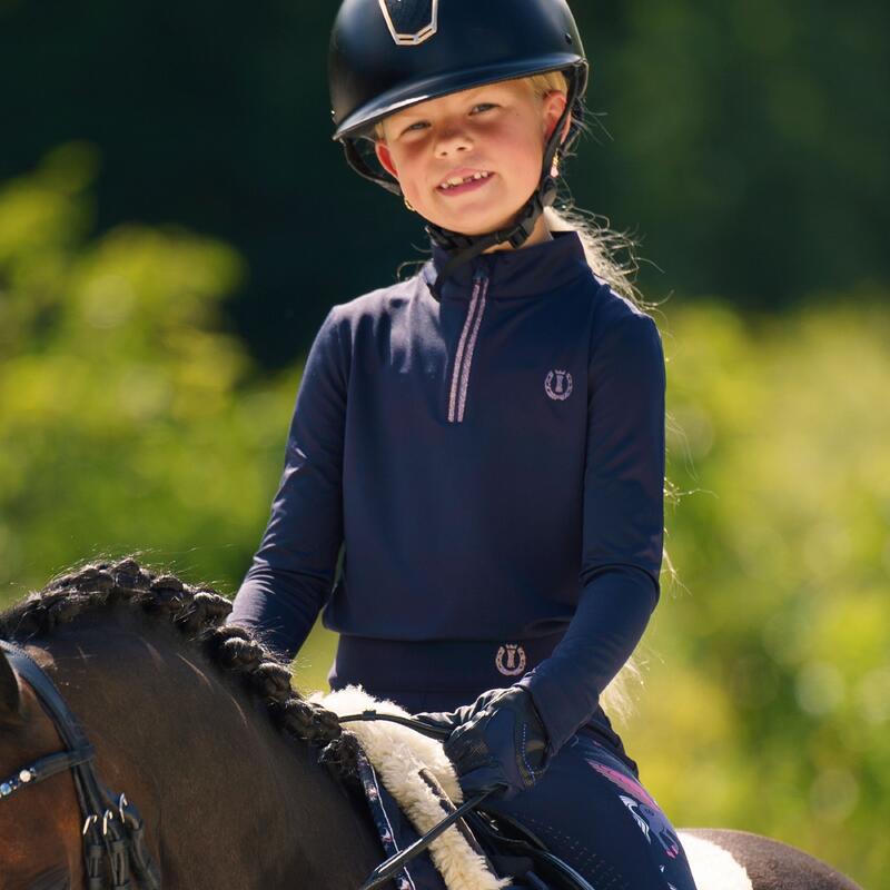 Rijtrui met lange mouwen voor kinderen Imperial Riding Abby