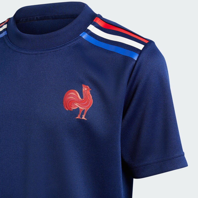 Frankreich Rugby Supporter Kids Heimshirt