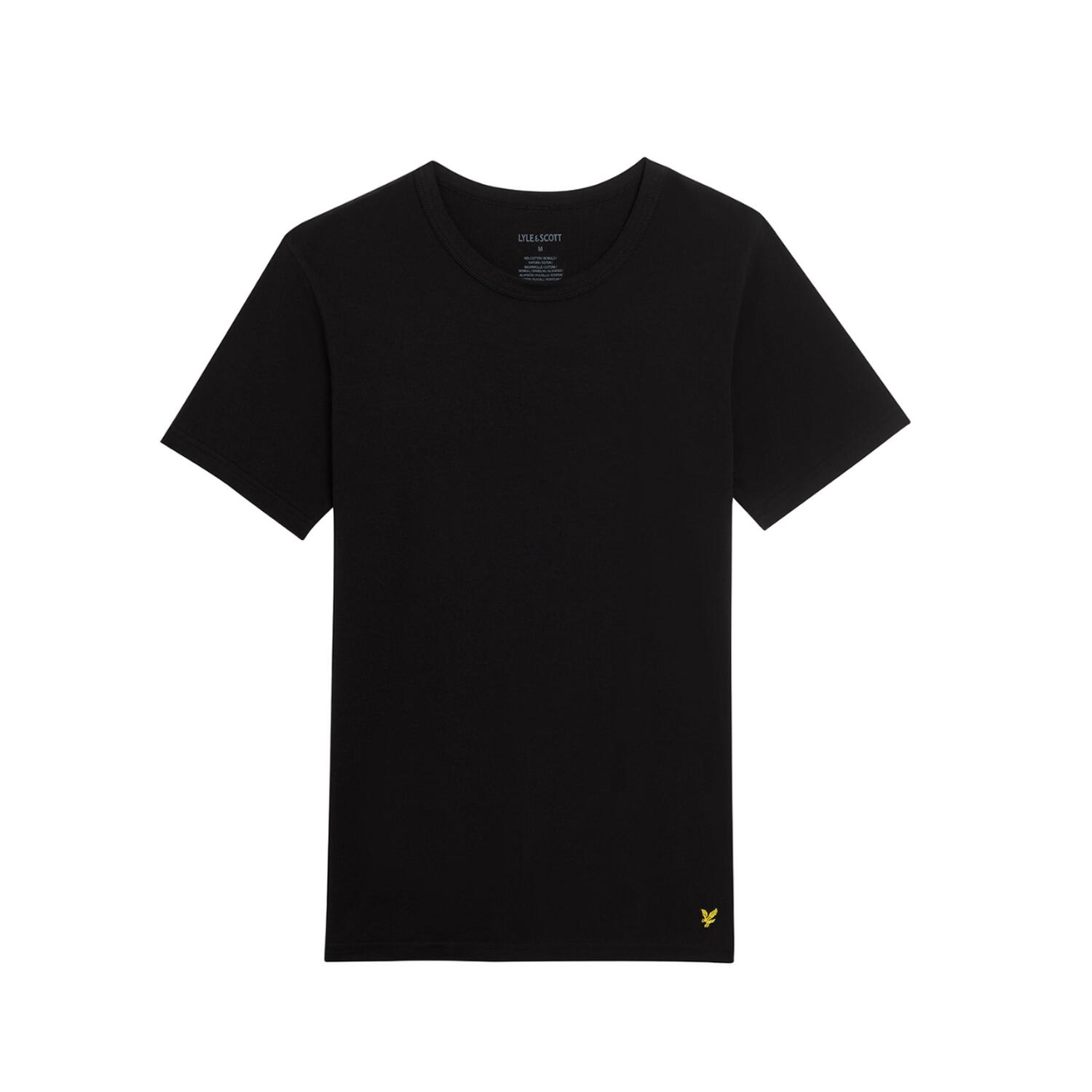 Uomo T-shirt BASIC (nero brillante)