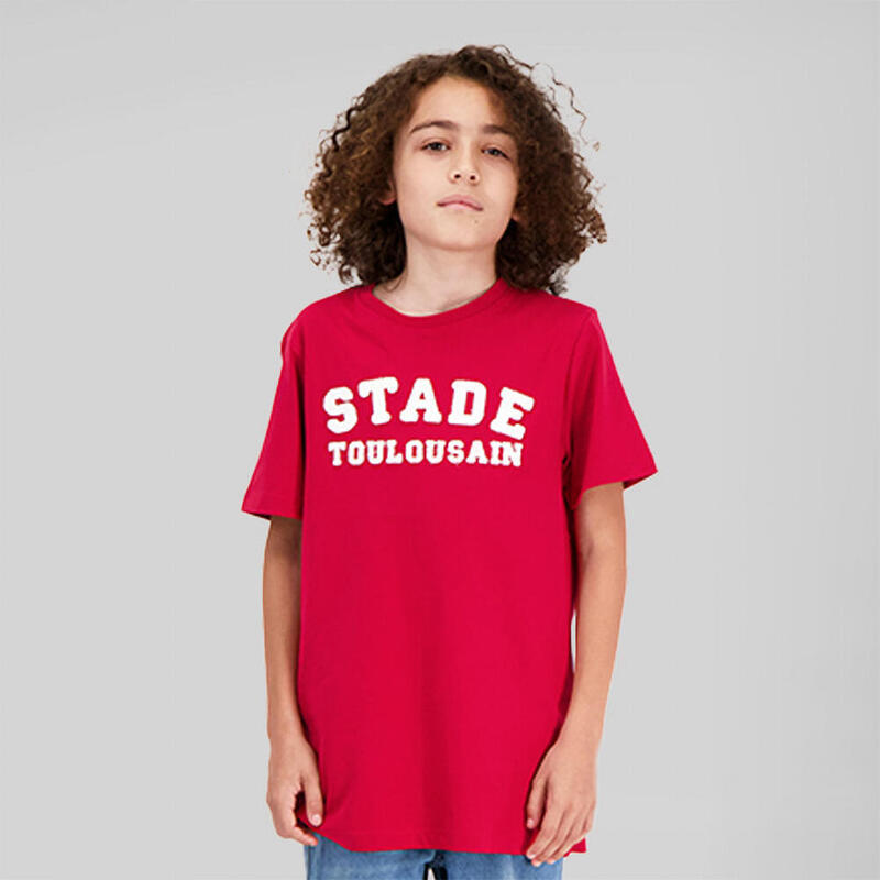 T-shirt Pour Enfant Stade Toulousain Rouge Blizzard