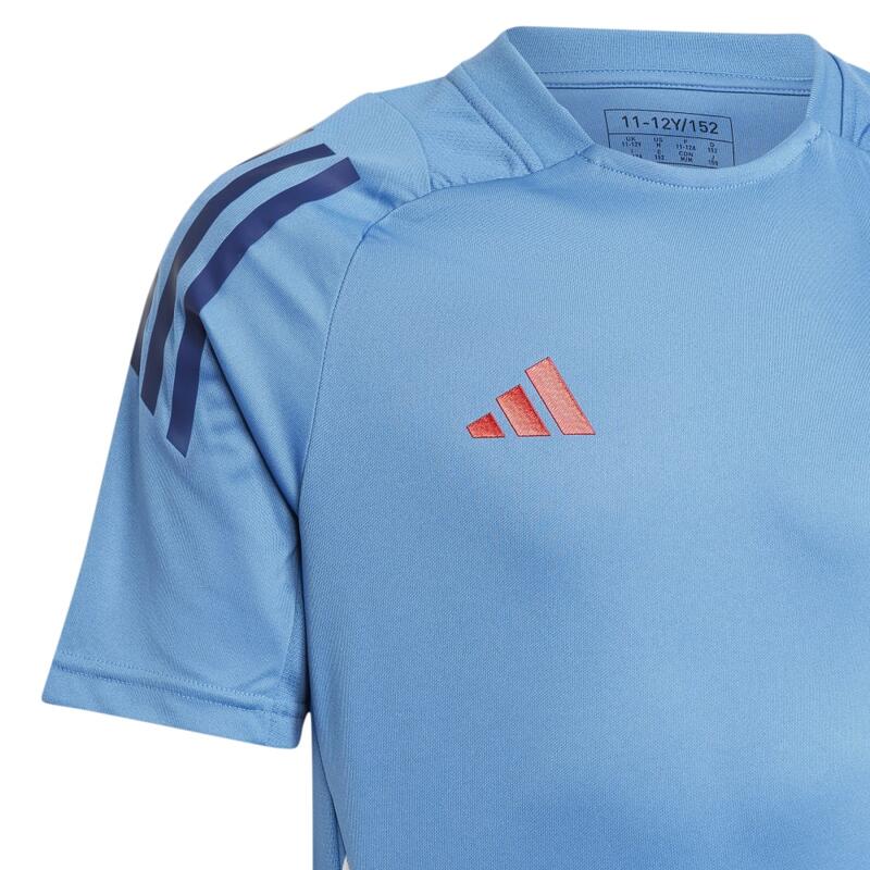 Camiseta De Entrenamiento Adidas Francia Junior Azul Claro