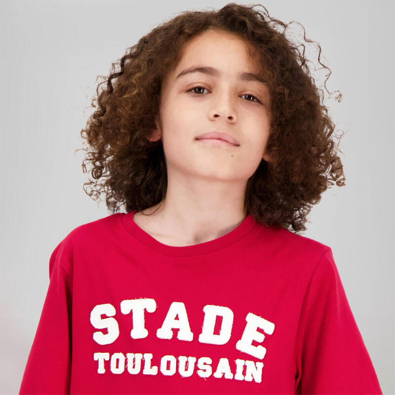 T-shirt Pour Enfant Stade Toulousain Rouge Blizzard