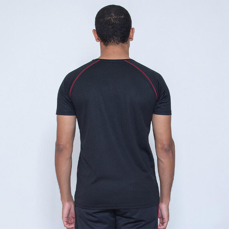 Camiseta Para Hombre Stade Toulousain Tee Runner Negra